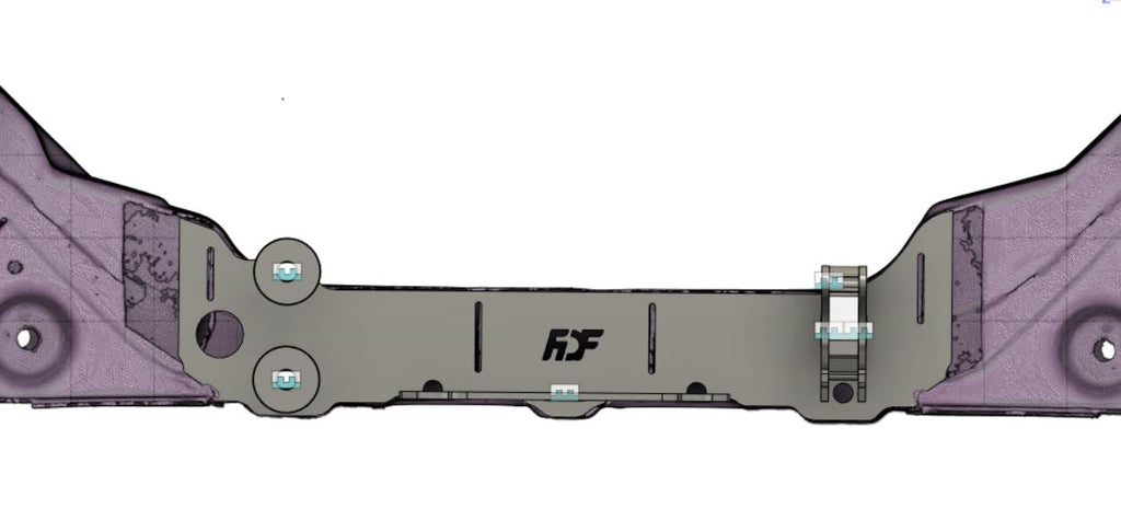 FDF RaceShop Nissan 350Z/ Infiniti G35 Rack Relocation Kit