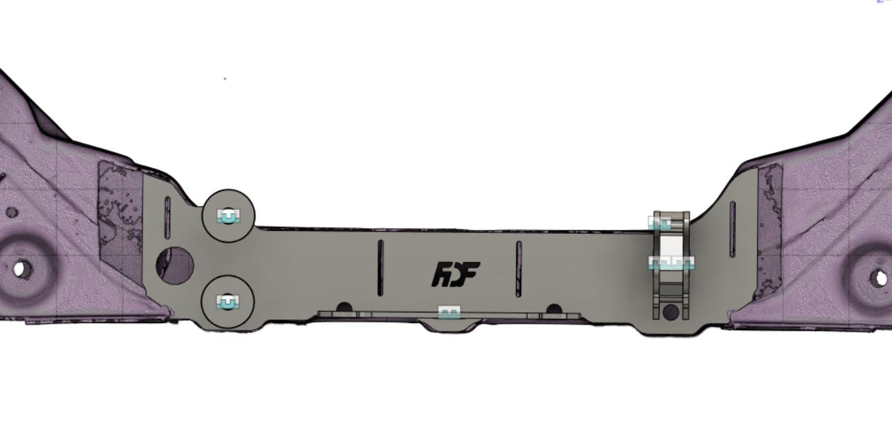 FDF RaceShop Nissan 350Z/ Infiniti G35 Rack Relocation Kit