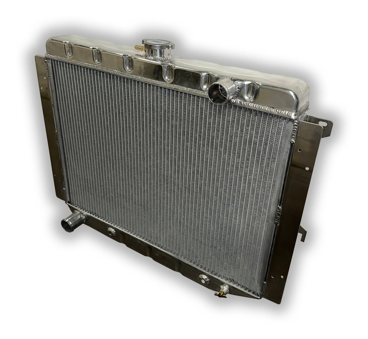 ECP 26" Aluminum Big Block Mopar Radiator - Big Cooling Tubes - Engineered Cooling Products