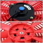 12 Inch Red Radiator Fan