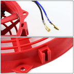 12 Inch Red Radiator Fan