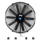 Universal 14" Black Radiator Fan