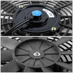 Universal 14" Black Radiator Fan