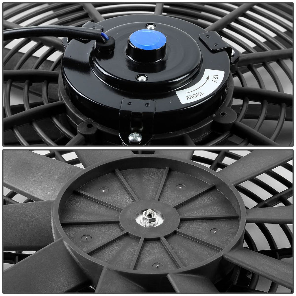 16 Inch Black Radiator Cooling Fan