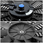 16 Inch Black Radiator Cooling Fan