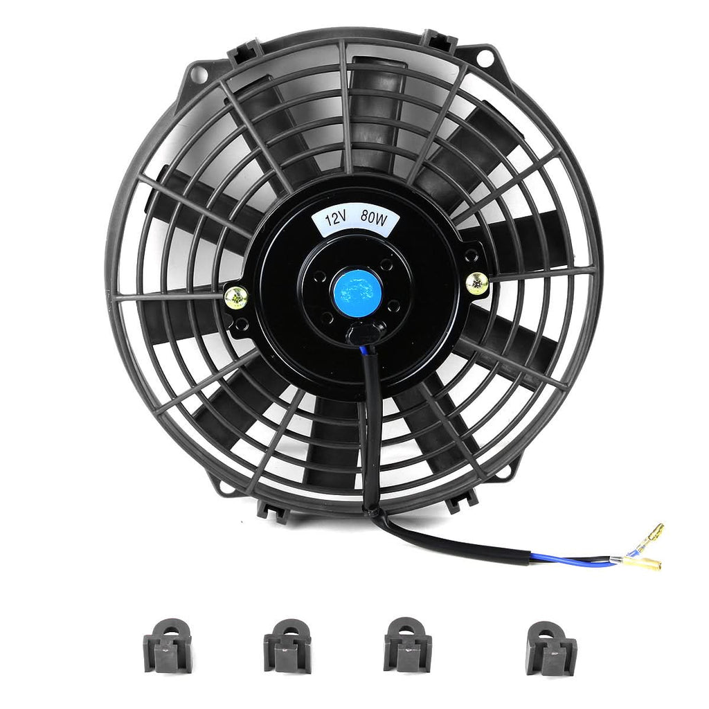 9 Inch Black Radiator Fan - Engine Cooling