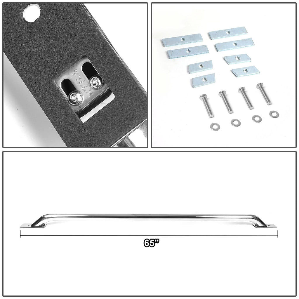 92-11 Ford Ranger & 00-05 Toyota Tundra Bed Rails Chrome