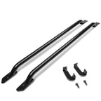 2014-2017 Chevrolet Silverado GMC Sierra 6.5FT Bed Rails - Black