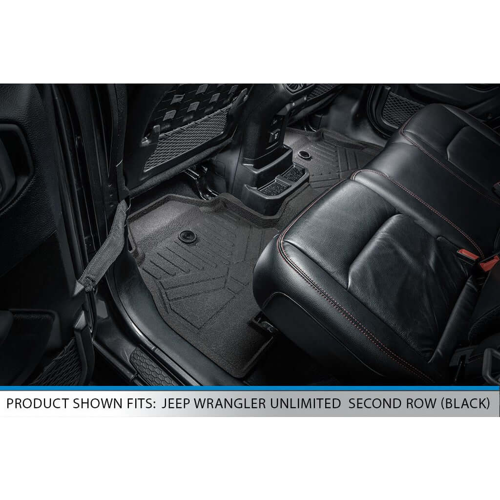 SMARTLINER Custom Fit Floor Liners For 2018-2024 Jeep Wrangler Unlimited
