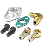 Oil Feed Line Adapter with Banjo Bolt 4AN No Hose