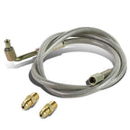 4AN Oil Feed Line - 90 Degree Fittings Both Ends