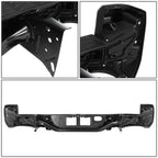 2016-2023 Toyota Tacoma Rear Bumper with Sensor Hole - Black