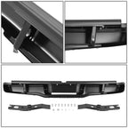 95-04 Toyota Tacoma Rear Bumper - Black
