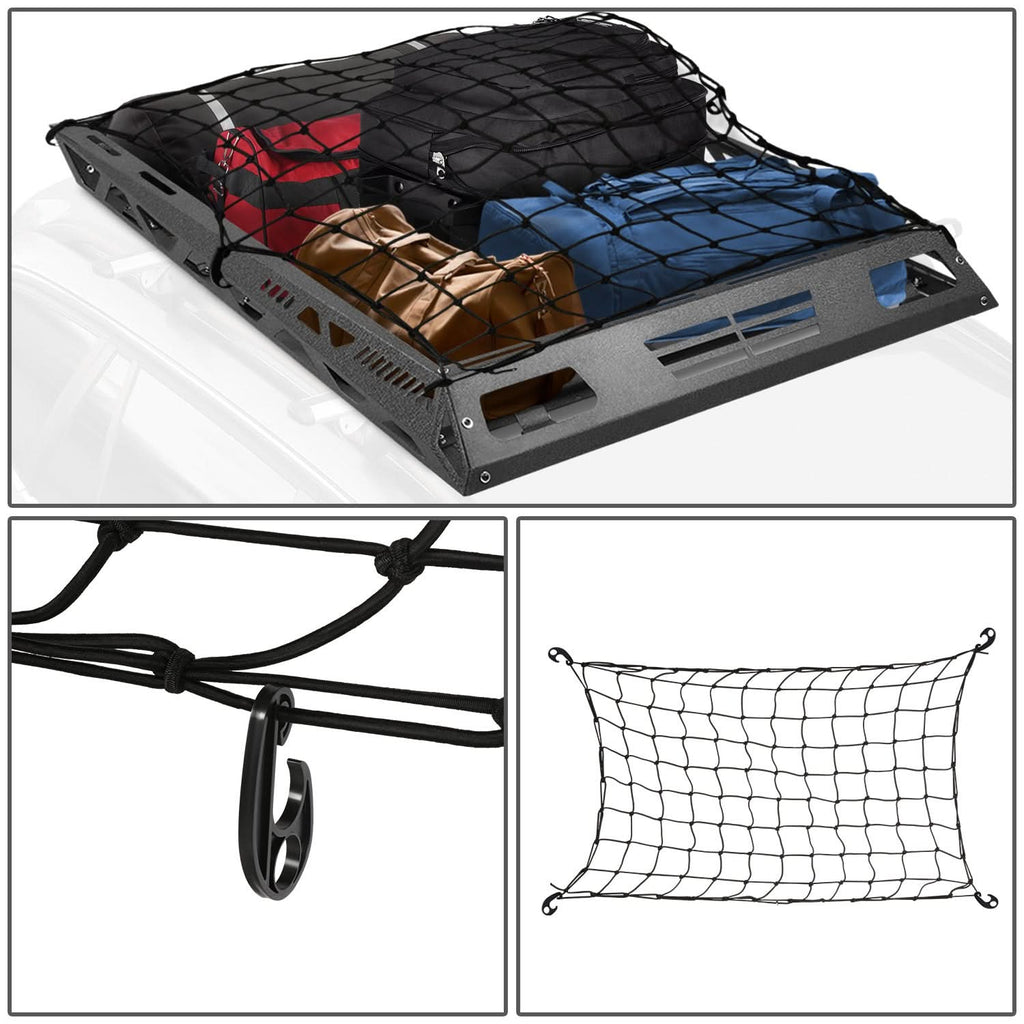 Universal Roof Cargo Basket 47x36x5 for Flat Crossbars