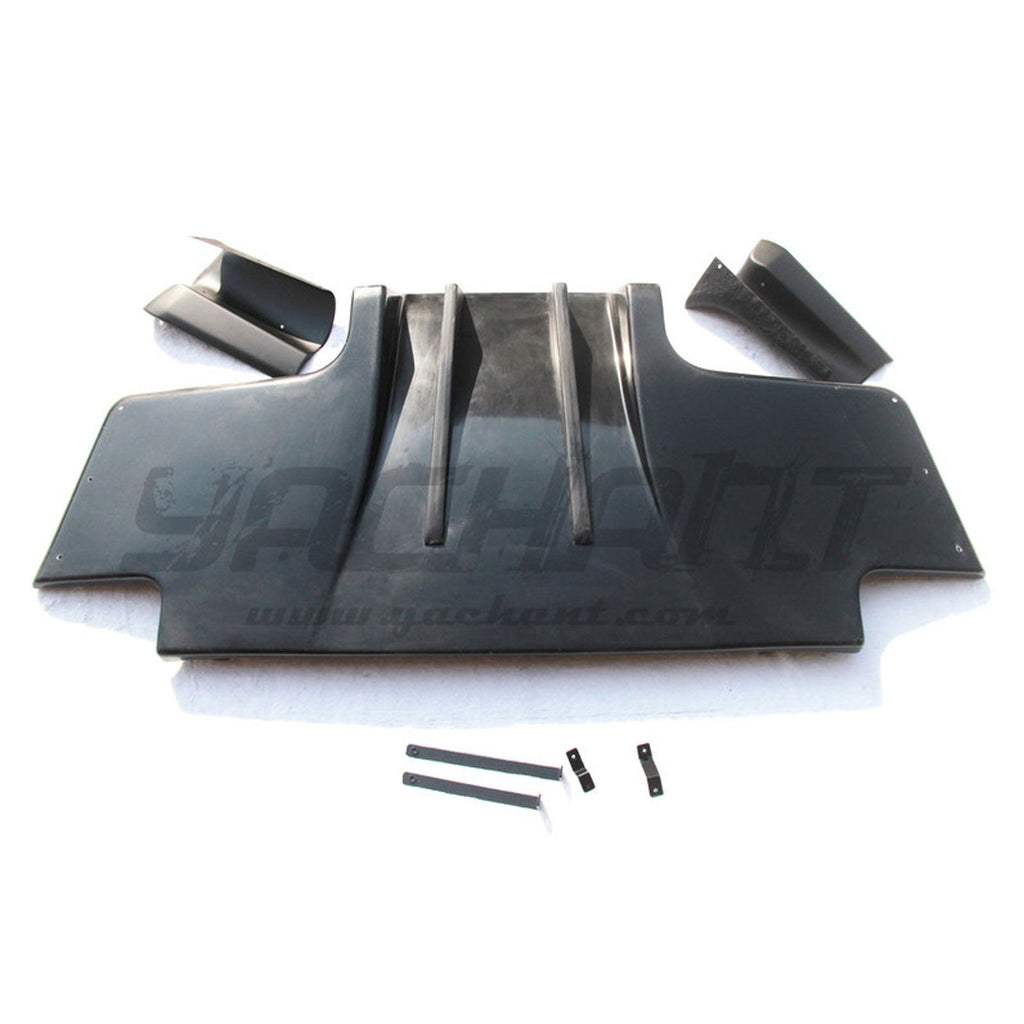 FRP Fiberglass TS Type 2 Rear Diffuser for Nissan Skyline R32 GTR 89–94 - Bull Boost Performance