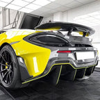 600LT Conversion Carbon Fiber Rear Bumper for McLaren 540C 570S 570GT - Bull Boost Performance