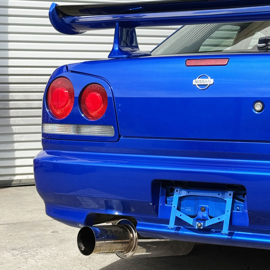 2000 Nissan Bayside Blue Skyline HR34 GT - Bull Boost Performance