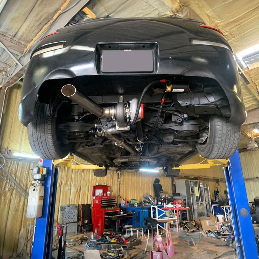 Rear Custom Mount Turbo Kit For Nissan 350Z Fairlady Z33 Infiniti G35 VQ35DE HR - Bull Boost Performance