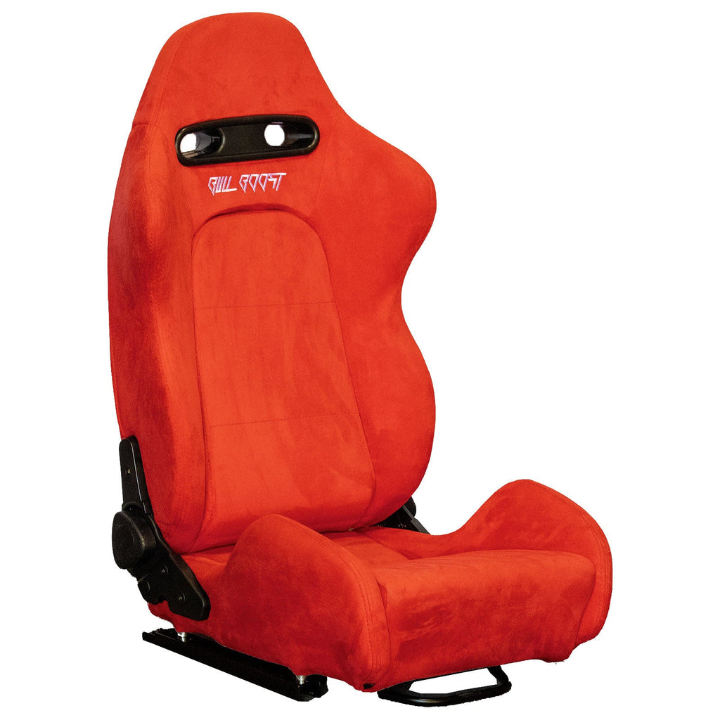 Bull Boost Adjustable Racing Lowered Ultra Max Bucket Seat w/ Seat Rails - Bull Boost Performance