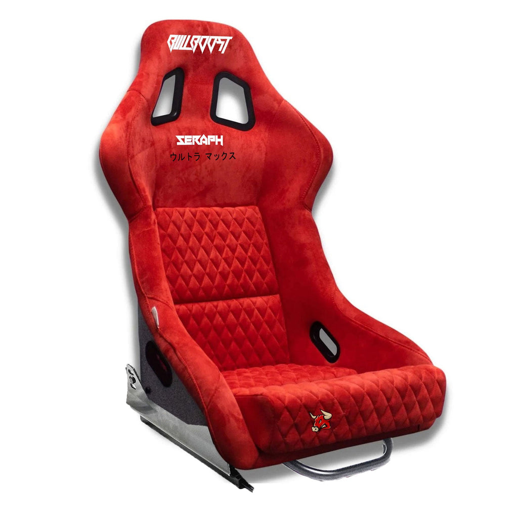Bull Boost Adjustable Racing Lowered Ultra Max Bucket Seat w/ Seat Rails - Bull Boost Performance