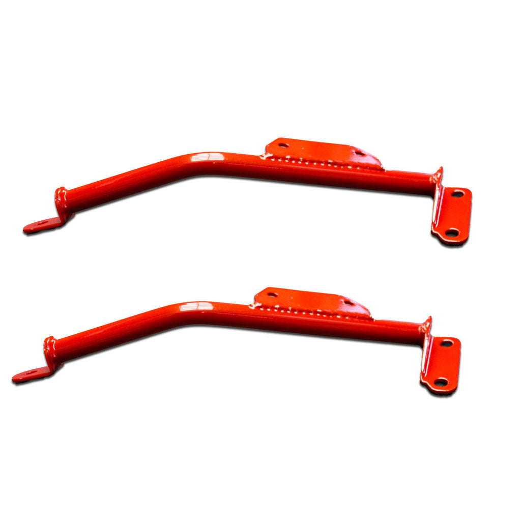 Upper Nismo Style Strut H Brace Bar Red For VQ Nissan 350Z Z33 VQ35 - Bull Boost Performance