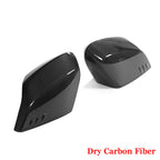 2020-2025 Chevy Corvette IKON Gloss Black Mirror Cap Dry Carbon Fiber