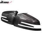 2010-2014 Mercedes-Benz E Class Matte Side View Mirror Trim Overlay CF