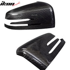 2010-2014 Mercedes-Benz E Class Matte Side View Mirror Trim Overlay CF