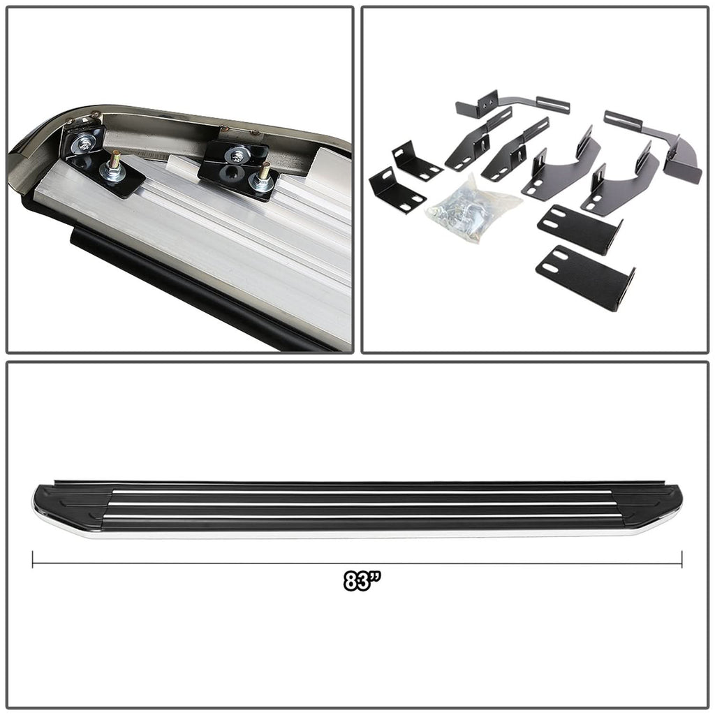 2011-2016 Toyota Sienna 6 Inch Running Boards - Aluminum