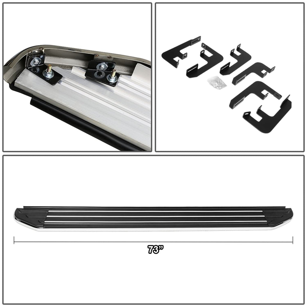 2014-2019 Acura MDX 5.5" Running Boards Aluminum