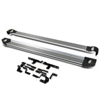 2008-2013 Toyota Highlander LED Running Boards Aluminum Black