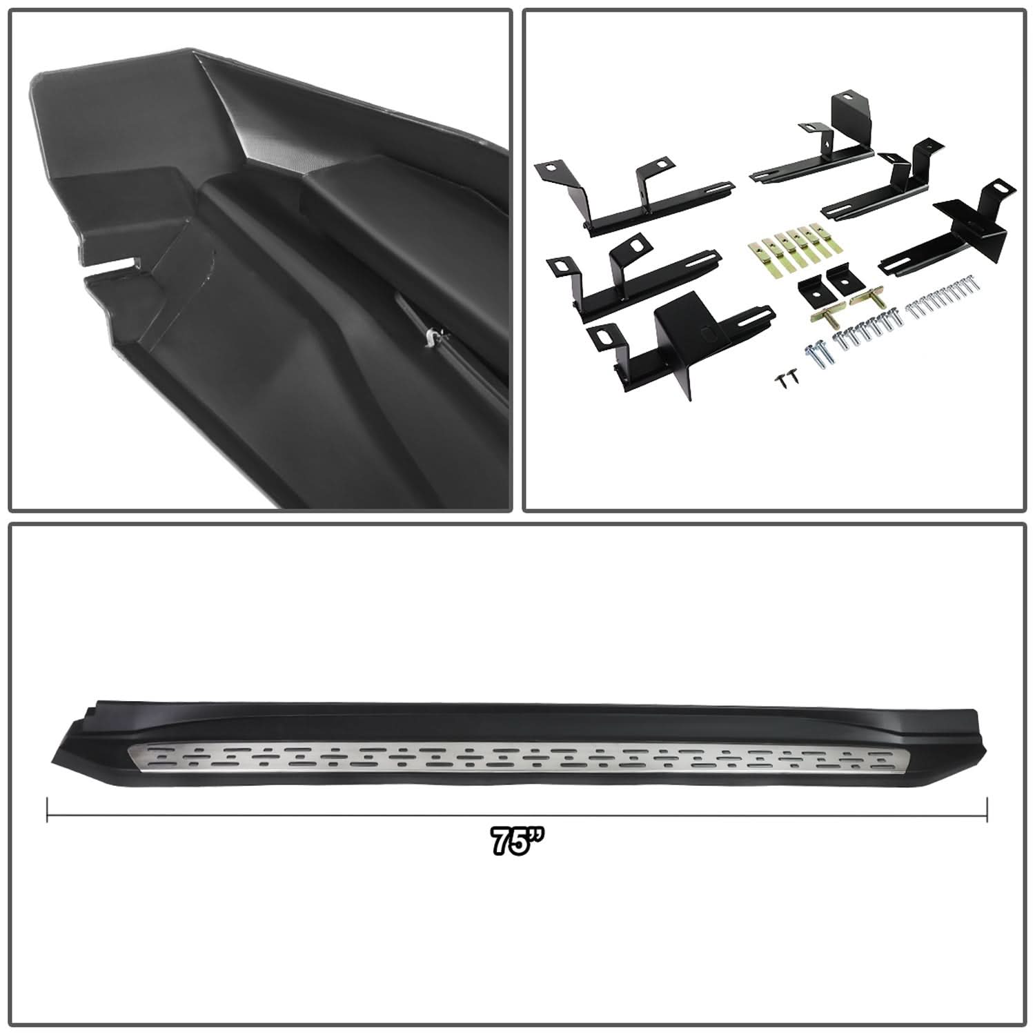 2014-2016 Toyota Highlander OE Style Running Boards - Aluminum
