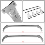 2017-2019 Cadillac XT5 Roof Rack Cross Bars - Silver