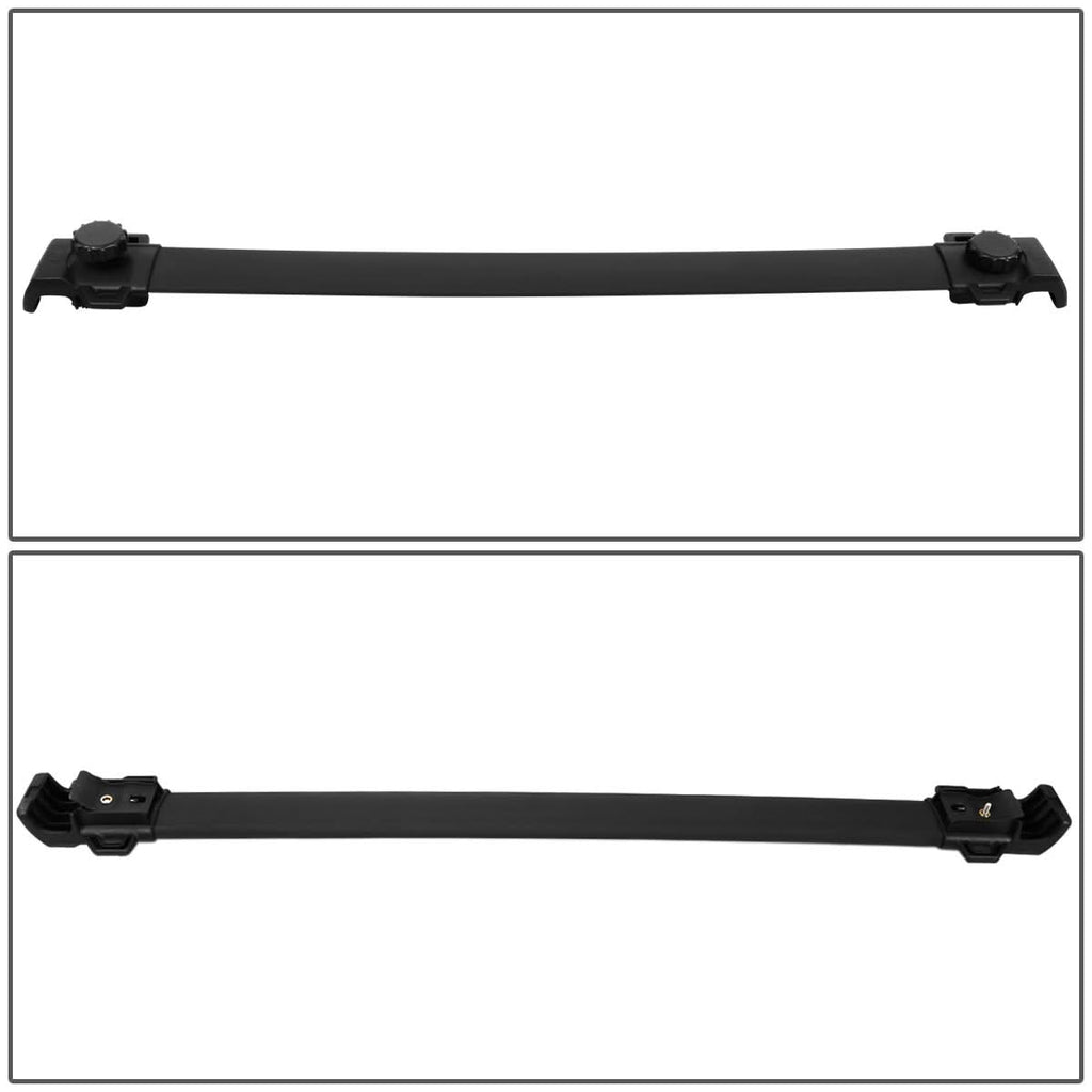 09-17 Dodge Journey Roof Rack Crossbar Set - 2 Piece Black