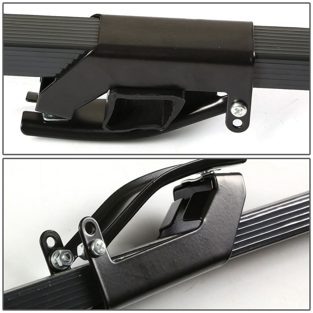 50 Inch Square Aluminum Roof Rack Crossbar - Black