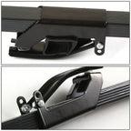 50 Inch Square Aluminum Roof Rack Crossbar - Black