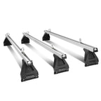 Universal 58" Aluminum Roof Rack Kit - Silver