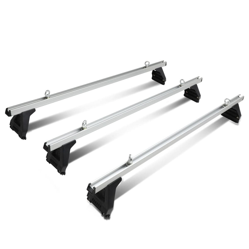 Universal 58" Aluminum Roof Rack Kit - Silver