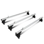 Universal 58" Aluminum Roof Rack Kit - Silver