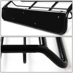 Universal 53x40 Steel Roof Rack Basket - Black