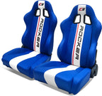 Universal Racing Seat Dual Slider PU Carbon Leather