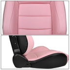 Universal Reclinable Right Passenger Side Racing Seat Dual Slider