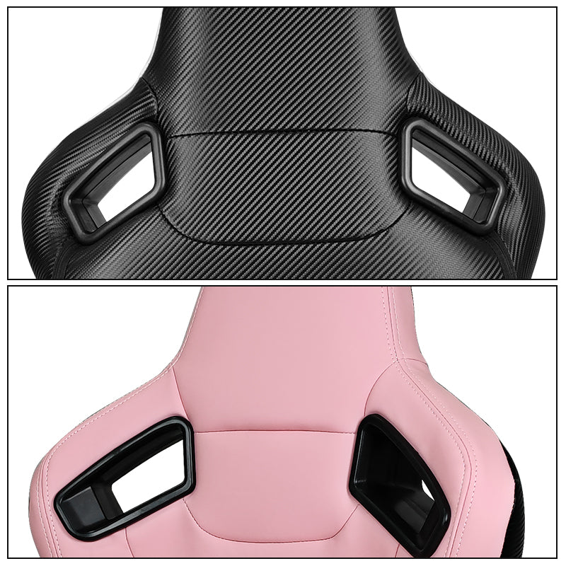 Universal Reclinable Right Passenger Side Racing Seat Dual Slider
