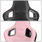Universal Reclinable Right Passenger Side Racing Seat Dual Slider