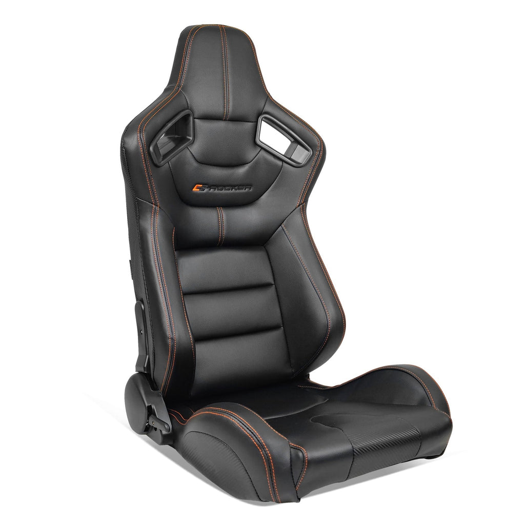 Universal Reclinable Right Passenger Side Racing Seat Dual Slider
