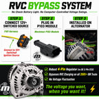 Mechman 400 Amp RVC Bypass High Output Alternator 2014+ Chevrolet GMC Cadillac