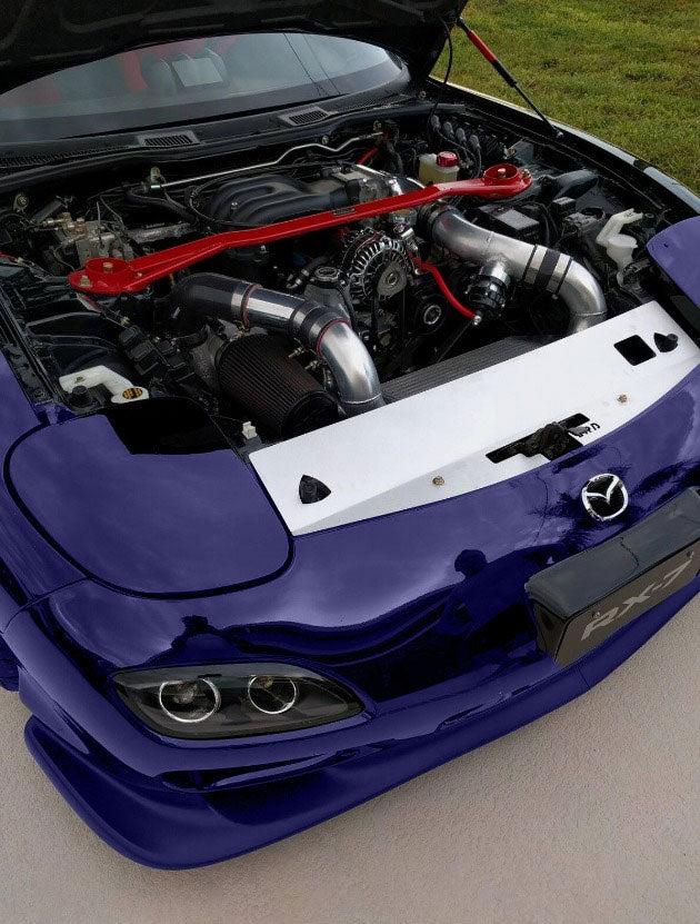 Mazda RX7 FD3S Aluminum CNC Upper Radiator Cooling Panel RX-7 93-95 US - Bull Boost Performance