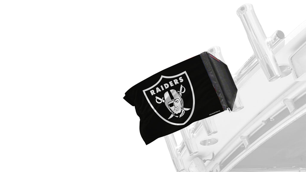 Las Vegas Raiders 11"x17" Forever Wave Flag for Boats