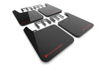 Rally Armor 19-25 GMC Sierra 1500 AT4 Black UR Mud Flap w/ Red Logo
