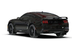 Rally Armor 2024+ Ford Mustang Black UR Mud Flap w/ Metallic Black Logo